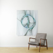 Modernes Abstraktes Fraktal Wandteppich (Beispiel)