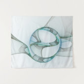 Modernes Abstraktes Fraktal Wandteppich (Vorderseite (Horizontal))