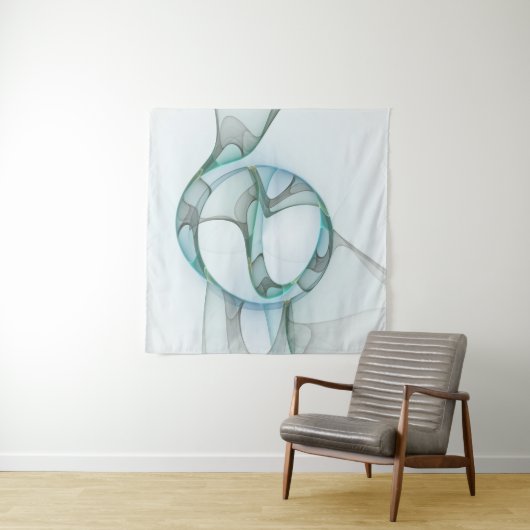 Modernes Abstraktes Fraktal Wandteppich (Beispiel (Horizontal))