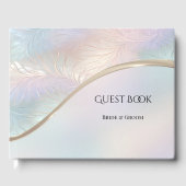 Modernes Abstraktes Gästebuch (Vorderseite)