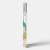 Modernes Abstraktes Gemälde auf Zeitungspapier Case-Mate iPhone Hülle (Rückseite / Rechts)