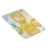 Modernes Abstraktes Gemälde auf Zeitungspapier Magnet (Rechte Seite)