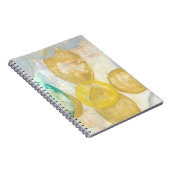 Modernes Abstraktes Gemälde auf Zeitungspapier Notizblock (Rechte Seite)