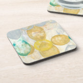 Modernes Abstraktes Gemälde auf Zeitungspapier Untersetzer (Linke Seite)