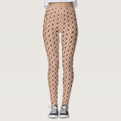 Modernes Abstraktes geometrisches 1 - Amaro, Panna Leggings (Vorderseite)