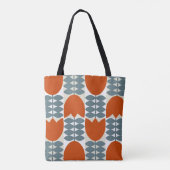 Modernes abstraktes geometrisches Design mit stili Tasche (Rückseite)