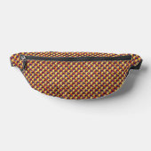 Modernes abstraktes geometrisches Digitalmuster 12 Bauchtasche (Ablage )