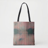 Modernes abstraktes geometrisches Digitalmuster 12 Tasche (Vorderseite)