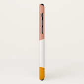 Modernes abstraktes geometrisches Farbblockmuster Case-Mate iPhone Hülle (Hinten/Links)