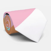 Modernes abstraktes geometrisches Farbblockmuster Krawatte (Gerollt)