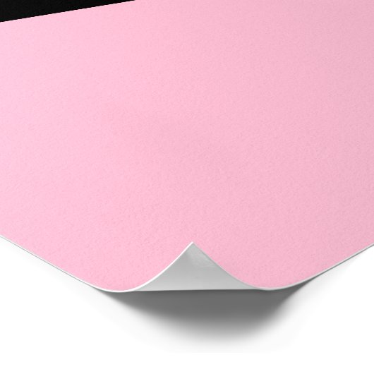 Modernes abstraktes geometrisches Farbblockmuster Poster (Ecke)