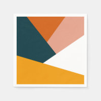 Modernes abstraktes geometrisches Farbblockmuster