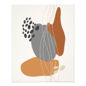 Modernes abstraktes geometrisches Foto Mitte des J (Vorne)