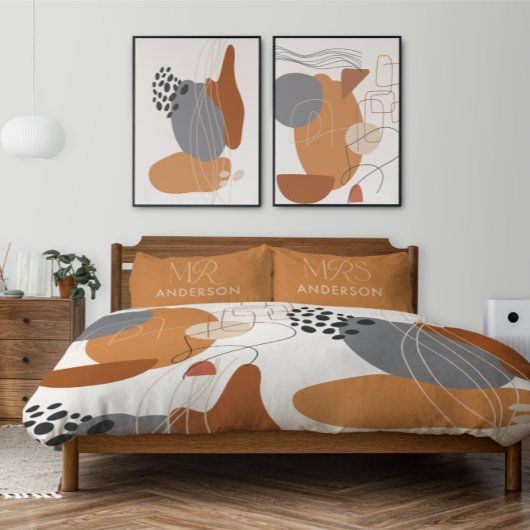 Modernes abstraktes geometrisches Foto Mitte des J