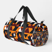 Modernes abstraktes geometrisches Muster 1 - Duffl Duffle Bag (Rechte Ecke)