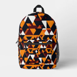 Modernes abstraktes geometrisches Muster 1 - Rucks Bedruckter Rucksack