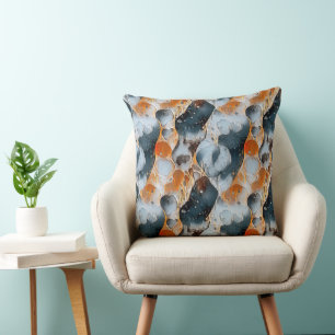 Modernes abstraktes geometrisches Muster 52 Kissen