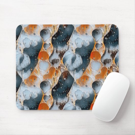 Modernes abstraktes geometrisches Muster 52 Mousepad (Mit Mouse)