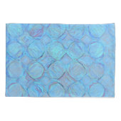 Modernes, Abstraktes geometrisches Muster Kissenbezug (Rückseite)