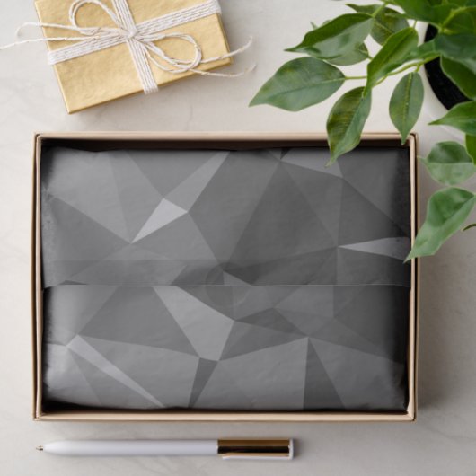 Modernes Abstraktes geometrisches Muster - Ritters Seidenpapier (Geschenk)