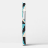 Modernes abstraktes geometrisches nahtloses Muster Case-Mate iPhone Hülle (Rückseite / Links)