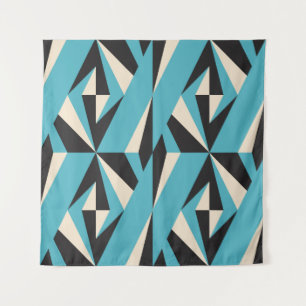 Modernes abstraktes geometrisches nahtloses Muster Wandteppich