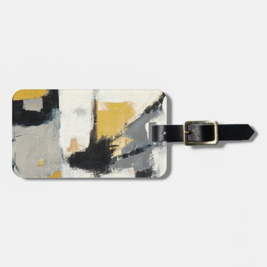 Modernes abstraktes gepäckanhänger (Vorderseite horizontal)