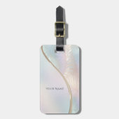 Modernes Abstraktes Gepäckstück Gepäckanhänger (Vorderseite vertikal)