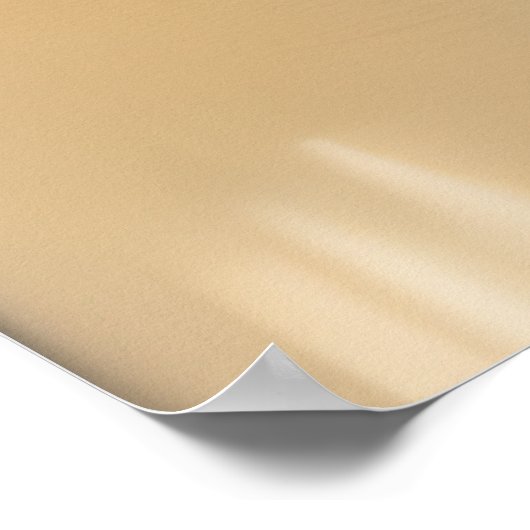 Modernes Abstraktes Goldgold Rot 3 Poster (Ecke)