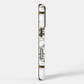 Modernes Abstraktes Goldmarmor Case-Mate iPhone Hülle (Rückseite / Rechts)