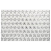 Modernes abstraktes graues Blumen-Gewebe Stoff (Yard (91,4 cm))