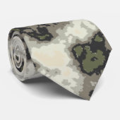 Modernes Abstraktes graues Marmormuster Krawatte (Gerollt)