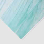 Modernes Abstraktes Green Ombre Wasserfarbmuster Seidenpapier (Ausschnitt)