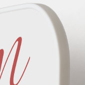 MODERNES ABSTRAKTES "HERZ"-DESIGN PICKLEBALL PADDL SCHLÄGER (Linke Seite)