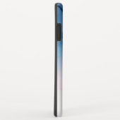 Modernes Abstraktes Ink Wash mit Name Case-Mate iPhone Hülle (Hinten/Rechts)