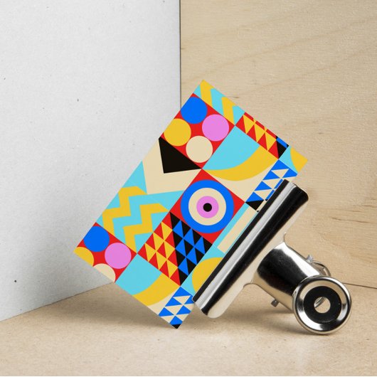 Modernes Abstraktes Innendesign Visitenkarte