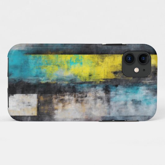 Modernes Abstraktes iPhone 11 Fall Case-Mate iPhone Hülle (Rückseite (Horizontal))