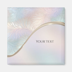 Modernes Abstraktes Iridescent Magnet