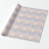 Modernes Abstraktes Iridescent Wrapping Paper Geschenkpapier (Ungerollt)