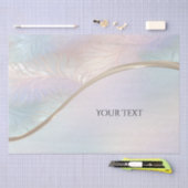 Modernes Abstraktes Irideszierendes Gewebepapier Seidenpapier (Handwerk)