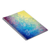 Modernes Abstraktes Journal Notizblock (Rechte Seite)