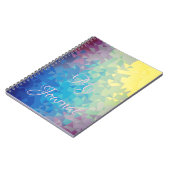 Modernes Abstraktes Journal Notizblock (Linke Seite)