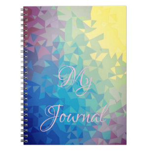 Modernes Abstraktes Journal Notizblock