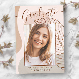 Modernes Abstraktes Kalligrafie-Script-Foto Ankündigung