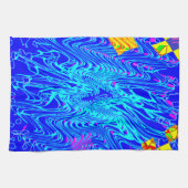 Modernes Abstraktes Kunstgemälde Geschirrtuch (Horizontal)