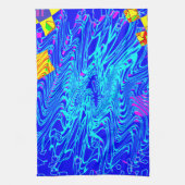 Modernes Abstraktes Kunstgemälde Geschirrtuch (Vertikal)