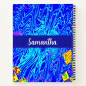 Modernes Abstraktes Kunstgemälde Notizblock (Rückseite)