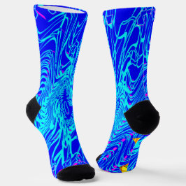 Modernes Abstraktes Kunstgemälde Socken