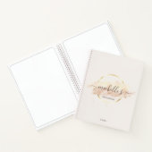 Modernes Abstraktes Kunstmuseum Notizblock (Innenseite)