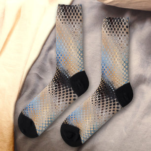 Modernes Abstraktes Kunstmuster Socken